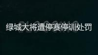 绿城大将遭停赛停训处罚 冈田:多次违纪不能容忍