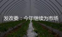 发改委：今年继续为市场主体纾困