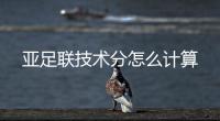 亚足联技术分怎么计算