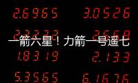一箭六星	
！力箭一号遥七运载火箭发射成功