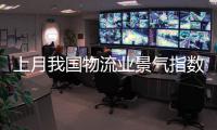 上月我国物流业景气指数53.3%