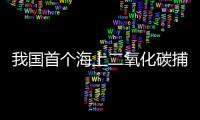 我国首个海上二氧化碳捕集�、利用、封存项目投用
