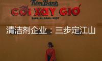 清洁剂企业	：三步定江山