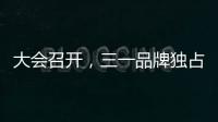 大会召开，三一品牌独占鳌头
！