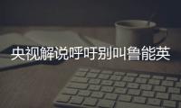 央视解说呼吁别叫鲁能英雄小胖 名嘴析防线屡被爆