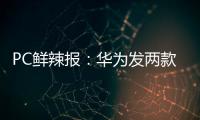 PC鲜辣报
：华为发两款鸿蒙电脑 AMD RX 9060 XT发布