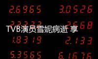 TVB演员雪妮病逝 享年77岁