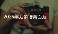 2025年力争培育百万家创新型中小企业