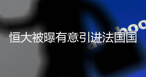 ”法国而近日再有消息指